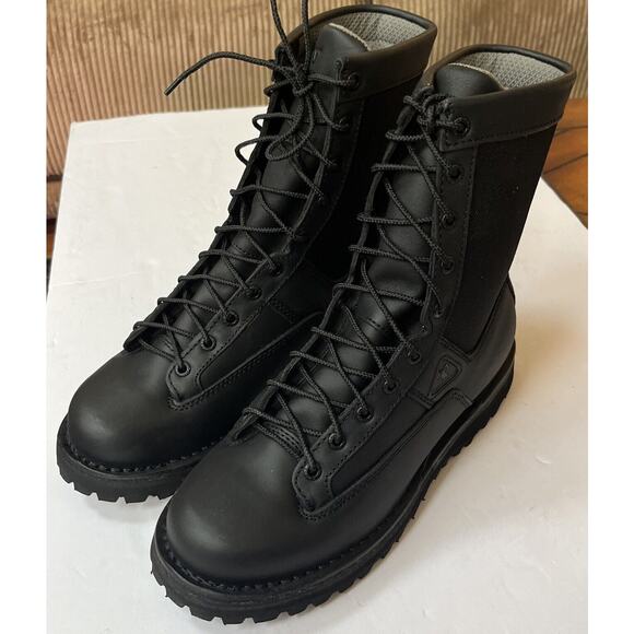 MENS ROCKY 2080 8” PORTLAND LACE-TO-TOE WATERPROOF BOOTS SIZE‎ 8M NIB - Picture 1 of 14